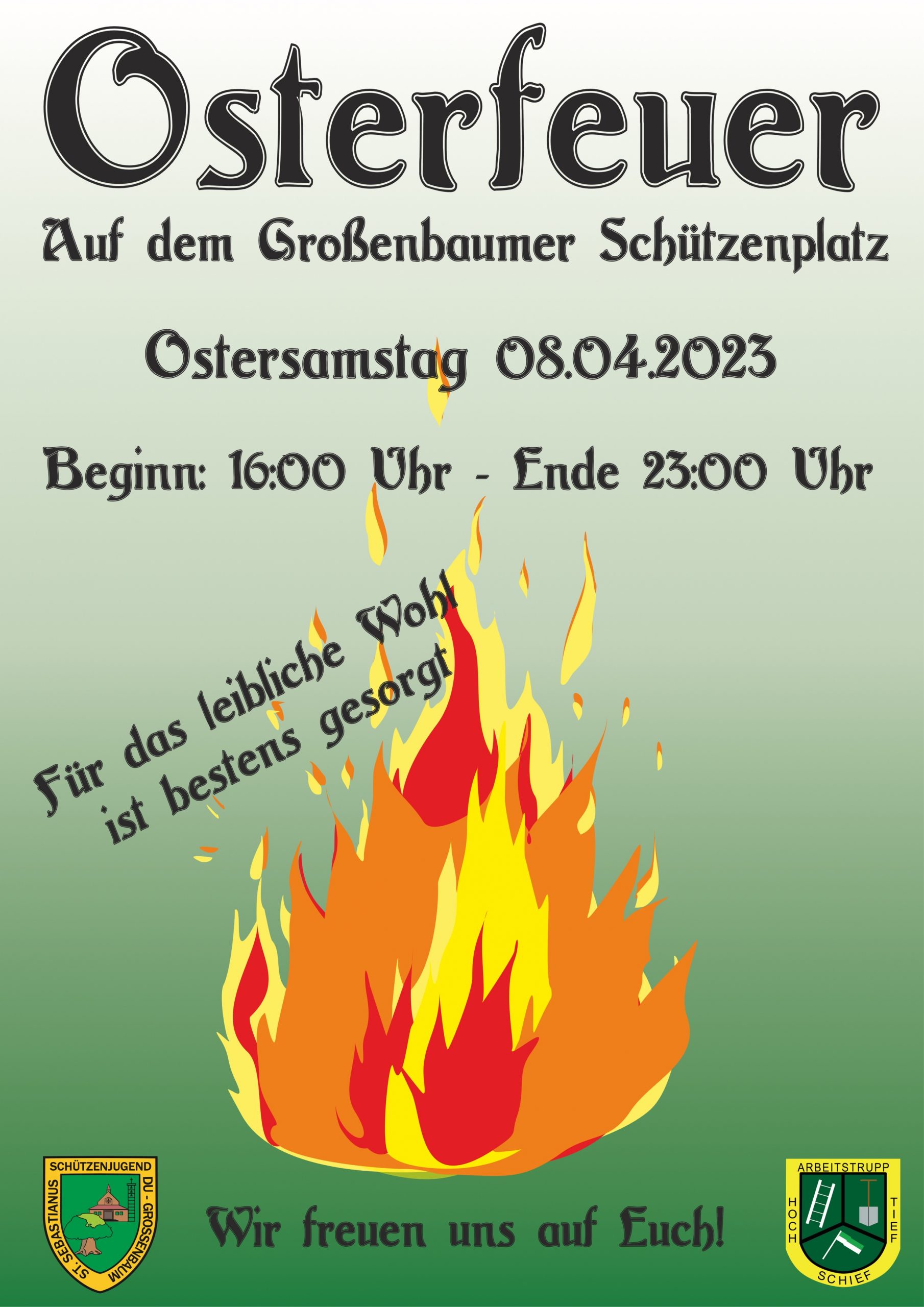 Osterfeuer 08.03.2023